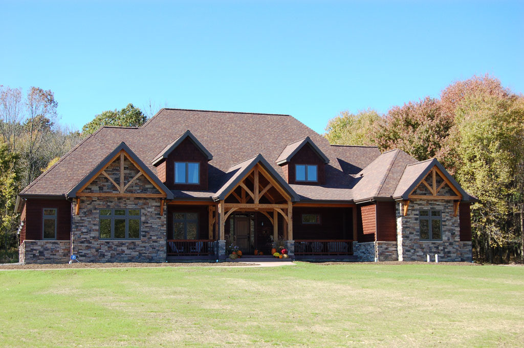 Large Timber Frame Home